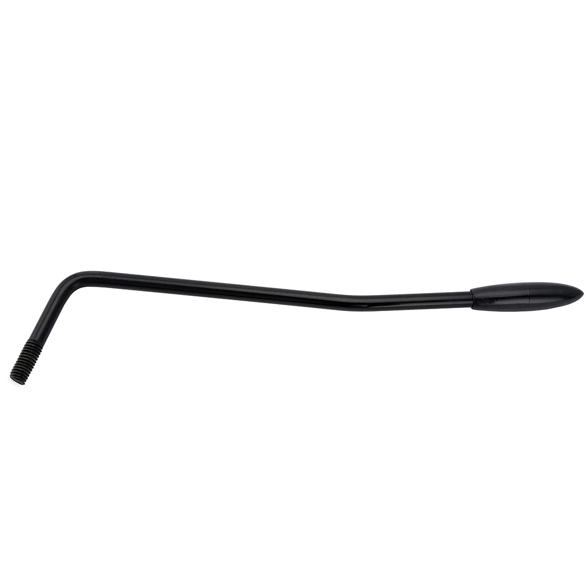Musiclily Pro Steel 6mm Thread Tremolo Arm Whammy Bar for Import Squier Strat Style Electric Guitar, Black with Tip