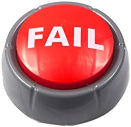 The FAIL Button | Sad Trombone Sound Effect Button (BATTERIES INCLUDED)