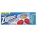 Double Zipper Freezer Bags, Plastic, 1 gal, 2.7 mil, Clear, 30/Box