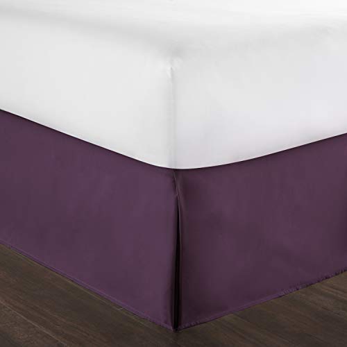 image for HC COLLECTION Hotel Luxury Bed Skirt/Dust Ruffle 1800 Platinum Collect