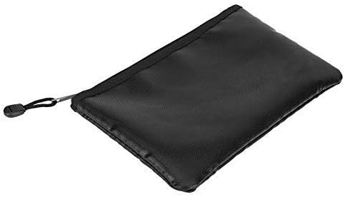 TOPINCN Fireproof Document Bag Waterproof and Fireproof Pouch File Storage Bag for Passport Money Bills Checks Ipad Certificates Ect (29 * 20Cm)