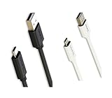 [2 Pack] Krofel 6 Feet USB-C™ - USB-C Charger and Sync Cable for Samsung Galaxy S8 / S8+ / new Google Pixel / XL / Nexus 5X / 6P / ChromeBook Pixel C / HTC Bolt / 10 / LG G5 / G6 / V20