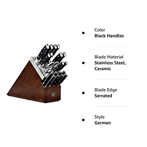 Henckels Accent 20 Piece Self Sharpening Knife Block Set with