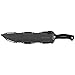 Kershaw Camp 18 (1074) Camp Series Machete; 18” 65Mn Steel Fixed Blade with Black Powdercoat Finish and Rubber Overmold Handle; Includes Molded Sheath with Nylon Straps And Lash Points; 2 lb. 14 oz