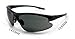 Renegade Patented Bifocal Polarized Reader Half Rim Men's Fishing Sunglasses 100% UV Protection with Microfiber Bag (Matellic Frame, Grey Lens - 600901, Bifocal +2.00)