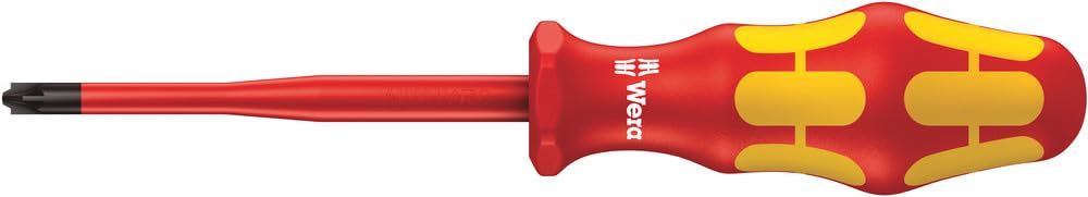 Wera 05006465001 1 x 80 mm "165iS PZ/S VDE" Insulated Screwdriver for Slotted/Phillips-screws - Silver — image 1