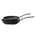 Anolon Nouvelle Copper Hard-Anodized Nonstick Twin Pack French Skillets, 8-Inch and 10-Inch, Dark Gray primary