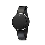 Fitmotion Wearable Activity Tracker and Sleep Monitor Fitness Wristband Watch - Waterproof, Syncs Wirelessly With Bluetooth Compatible Apple and Android Smartphones - Black