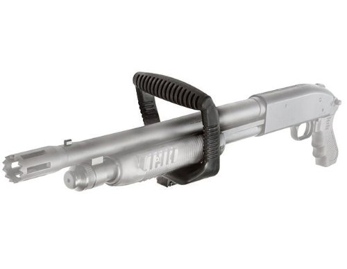 Ultimate Arms Gear Chainsaw Zombie Breacher Tactical Combat Assault Front Forward Foregrip Grip Handle Hip Shooting Pump Reload Action Fits For Beretta CX4 Rifle Or 12/20 Gauge Shotgun