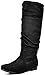 DREAM PAIRS BLVD Women's Fashion Casual Knee High Pull On Slouchy Boots (WIDE CALF AVAILABLE)