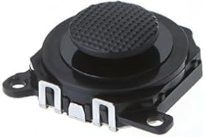 WSJIABOFUX Black Replacement Parts Analog 3D Button Thumbstick Stick Joystick Rocker with Cap for PSP 1000 1001，Accessories，PSP Accessory Kits