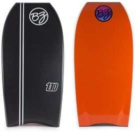 BZ T-10 40-42" Bodyboard - Choose Size and Color (Black / Orange, 42")