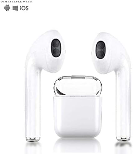 Yolaaa Bluetooth Headsets Wireless Headsets 5.0 Headset Bluetooth in-Ear Earphone Wireless Stereo in-Ear Handsfree for Apple Airpods Android/iPhone. Stereo sound quality, anti-sweat and fall off.