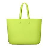 Silicone Beach Bag by Ladybug Handbags (Green)