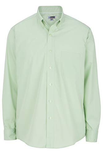 Edwards Men's Lightweight Long Sleeve Poplin Shirt Large Cucumber - Thumbnail 2
