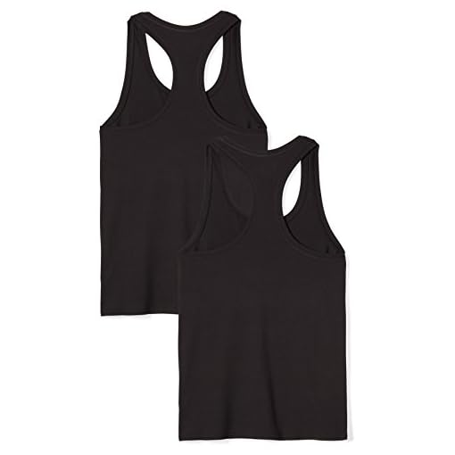 Amazon Essentials Women's Tech Stretch Racerback Tank Top (Available in Plus Size), Multipacks - Image 3