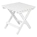 Shine Company 4109WT Adirondack Square Folding Table, White