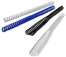 GBC ClickBind Binding Spines 12mm A4 Frosted Clear (95 Sheets Capacity, Pack of 50), Transparent, 12 mm - Image 3