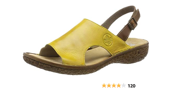 amazon yellow sandals
