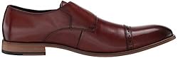 STACY ADAMS mens Desmond Cap Toe Monk Strap