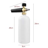 Adjustable Snow Foam Lance Car Washer Soap 1L