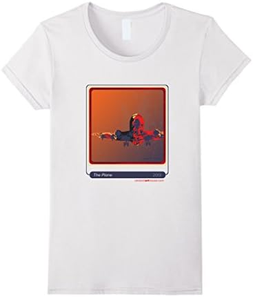 Women's The Plane 737 T-Shirt XL White