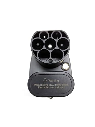 CCS2 to NACS Charging Adapter | Fits Models 3, Y, X, S & Cybertruck | AC/DC EV Charger Converter | Fits UAE Public Charging Stations