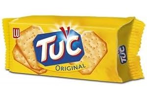 JACOBS Tuc Snack Crackers - Flavour Original (100 gr) [PACK OF 5]