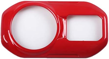 Psler 車用 ヘッドライトスイッチトリムフレーム おしゃれ アクセサリー 対応車種 ジープ ラングラー Jeep Wrangler Jl 18 19 Red B07wskv8np 480円 新入荷 流行 登場大人気アイテム 新作製品 世界最高品質人気