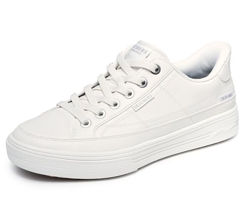 Skechers Street Men's,Arch FIT Arcade - Catch YA There,WHT,11.5 W US