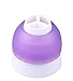 Villy CupCake Decorating Tool Swirl 3-Color Coupler Icing Piping Bag Nozzle Converter