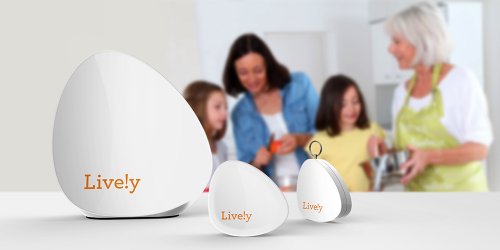 Lively Activity Sensors Only,Original Version, White