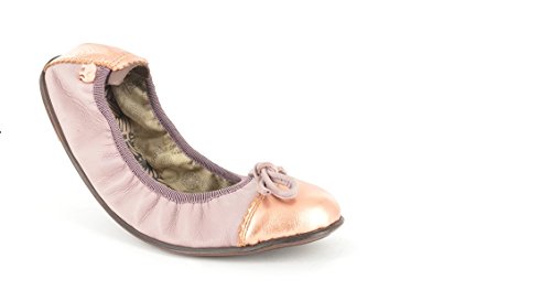 Tsonga Women's Shumi Flats 41 (US 10-10.5) Peony / Rose Gold
