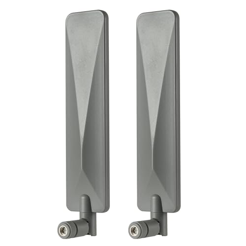 Cellular Trail Camera Upgrade Replacement SMA Male Antenna Booster for Spypoint LM2 Flex Flex-S Flex-M Flex-Dark Flex G-36 Moultrie Spartan Covert Muddy 4G LTE Cellular Trail Camera, 2-Pack