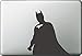 Vati Leaves Removable Creative Cool Batman Decal Sticker Skin Art Black for Apple Macbook Pro Air Mac 13