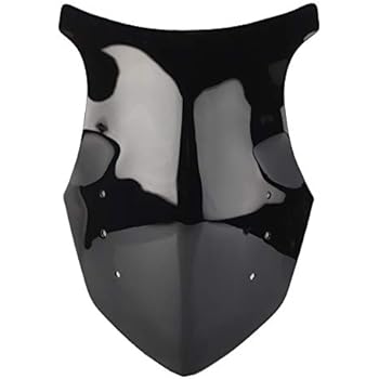 GZYF ABS Motorcycle Double Bubble Windshield Windscreen Fits Kawasaki NINJA 1000 Z1000SX 2011-2016, Black