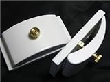 Hang-Ups Large White Quilt Hangers Clamps Clips