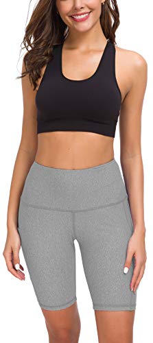 image for Custer's Night High Waist Out Pocket Yoga Short Tummy Control Workout 