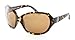 Filtrate Eyewear ELASTIC Sunglasses- Matte Tortoise with Brown Polarized Lenses 01