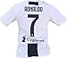 Le Roux Juventus F.C. 2019 Home Soccer Jersey Men Ronaldo No. #7 on The Back All Patches - Logos as Original