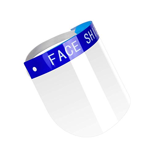 Visores de Seguridad Repetitivos, Ligeros y Ajustables, Adecuados para la Prevención de Saliva y Vapores de Aceite(3 PCS)