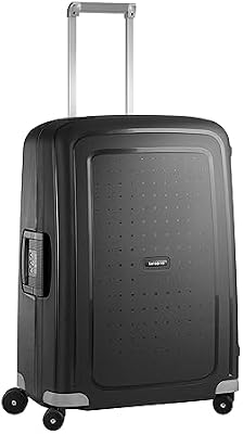 Mala samsonite s'cure spinner m, m (69 cm - 79 l), preta (preta)