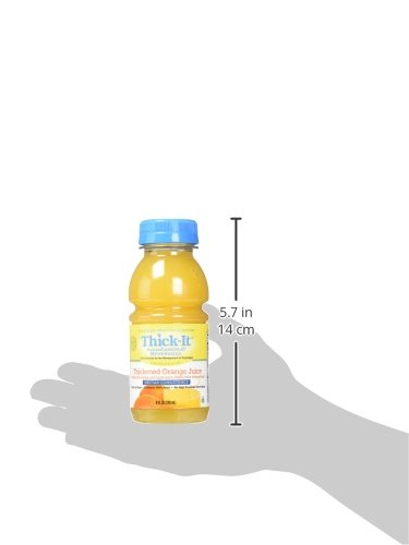 THICK-IT CLEAR ADVANTAGE THICKENED ORANGE JUICE BLEND – MILDLY THICK/NECTAR, 8 OZ BOTTLE