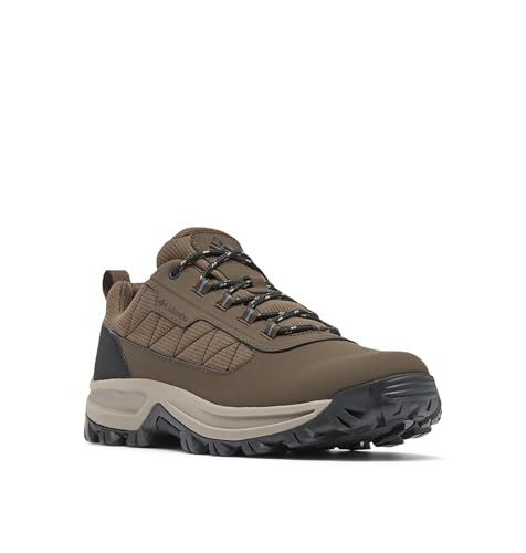 Columbia Men's Transverse Hike Low, Tundra/Everblue, 10