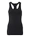 YogaColors Women's Crystal Active Racerback Tank with Built In Shelf Bra