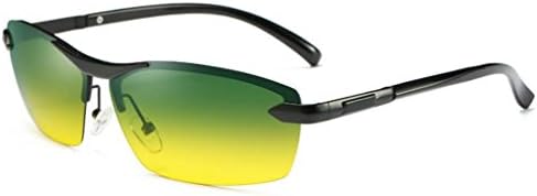 Aismkj day and night dual polarized night vision goggles drive sunglasses