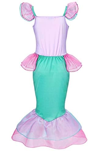 princess polly baby blue dress AmzBarley Girls Mermaid Costumes Birthday Outfits Mermaid Princess Dress Up Theme  Party Cosplay Clothes Halloween Mermaid Fish Tail Sequins Dress with 6pc  Accessories Pink Size 4T (3-4Years) in Kenya