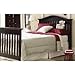 Full Size Conversion Kit Bed Rails for LaJobi's Babi Italia Asheville, Eastside, Hamilton, Harrington, Mayfair, Middleton, Midland, Parkland and Parrish Cribs (Merlot)