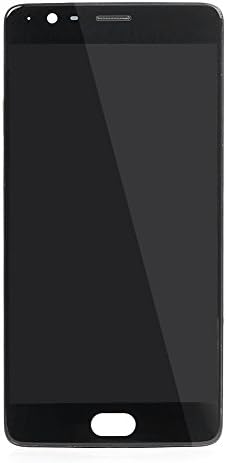 Beautylady Compatible with OnePlus 3 Three A3000 A3003 LCD Screen Replacement Black, Digitizer Display Touch Screen Glass Frame Assembly with Repair Tools