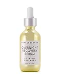 Pearlessence Overnight Recovery Serum Rose Oil Collagen 2 Fl Oz